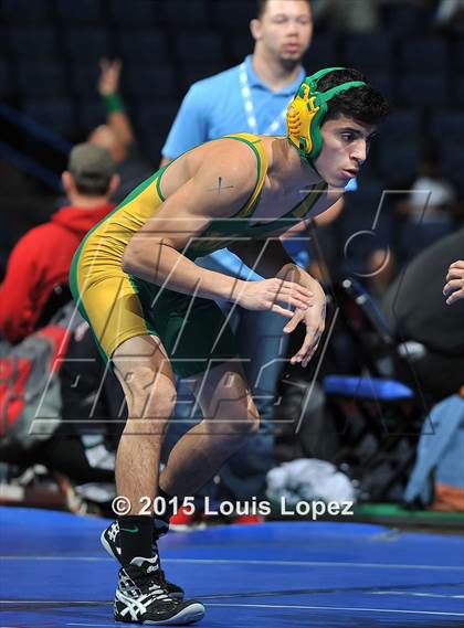 Thumbnail 1 in CIF SS Masters Wrestling Championships (Day 1) photogallery.