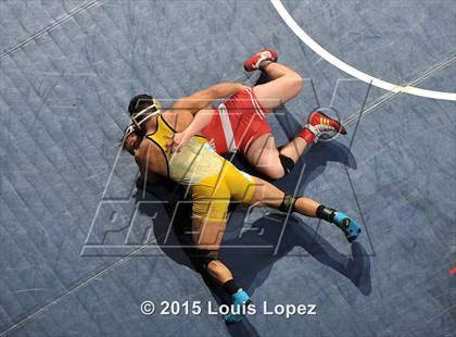 Thumbnail 3 in CIF SS Masters Wrestling Championships (Day 1) photogallery.