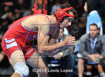 Thumbnail 2 in CIF SS Masters Wrestling Championships (Day 1) photogallery.