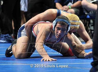 Thumbnail 1 in CIF SS Masters Wrestling Championships (Day 1) photogallery.