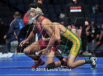 Thumbnail 1 in CIF SS Masters Wrestling Championships (Day 1) photogallery.
