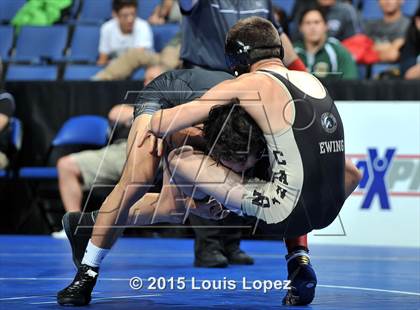 Thumbnail 1 in CIF SS Masters Wrestling Championships (Day 1) photogallery.
