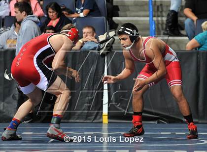 Thumbnail 1 in CIF SS Masters Wrestling Championships (Day 1) photogallery.