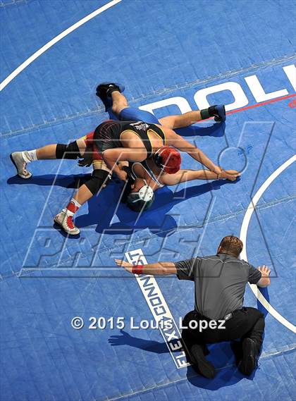 Thumbnail 2 in CIF SS Masters Wrestling Championships (Day 1) photogallery.