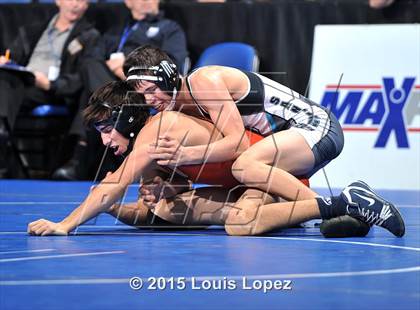 Thumbnail 2 in CIF SS Masters Wrestling Championships (Day 1) photogallery.