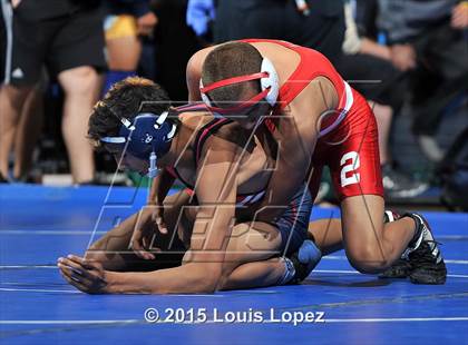 Thumbnail 3 in CIF SS Masters Wrestling Championships (Day 1) photogallery.