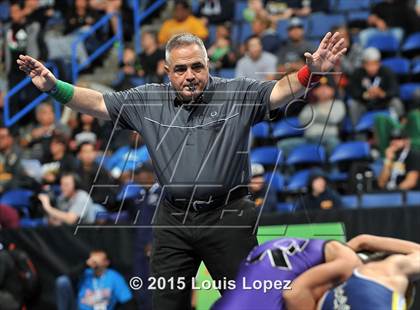 Thumbnail 3 in CIF SS Masters Wrestling Championships (Day 1) photogallery.