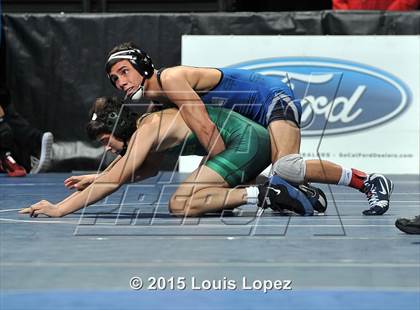Thumbnail 2 in CIF SS Masters Wrestling Championships (Day 1) photogallery.