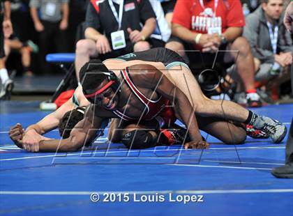 Thumbnail 3 in CIF SS Masters Wrestling Championships (Day 1) photogallery.