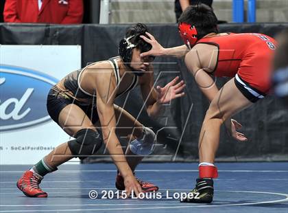Thumbnail 3 in CIF SS Masters Wrestling Championships (Day 1) photogallery.