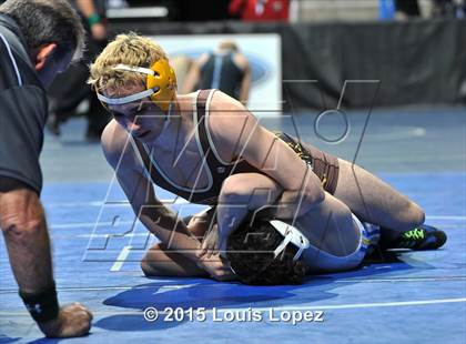 Thumbnail 1 in CIF SS Masters Wrestling Championships (Day 1) photogallery.