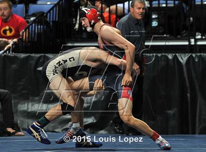 Thumbnail 2 in CIF SS Masters Wrestling Championships (Day 1) photogallery.
