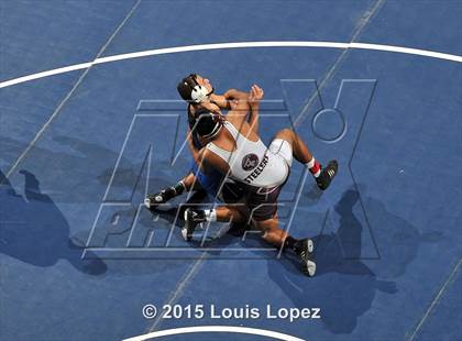 Thumbnail 1 in CIF SS Masters Wrestling Championships (Day 1) photogallery.