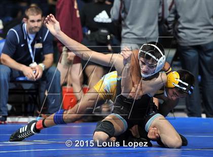 Thumbnail 3 in CIF SS Masters Wrestling Championships (Day 1) photogallery.