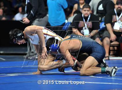 Thumbnail 3 in CIF SS Masters Wrestling Championships (Day 1) photogallery.