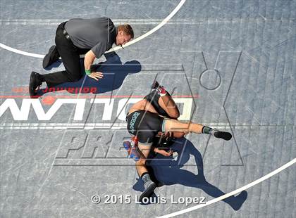 Thumbnail 1 in CIF SS Masters Wrestling Championships (Day 1) photogallery.