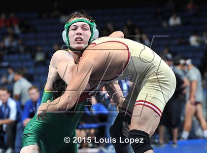 Thumbnail 3 in CIF SS Masters Wrestling Championships (Day 1) photogallery.