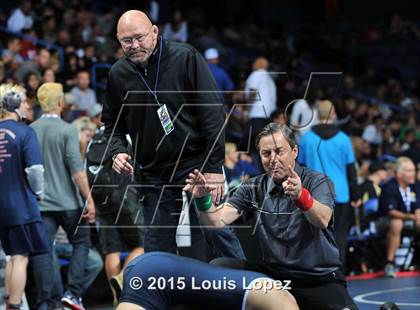 Thumbnail 3 in CIF SS Masters Wrestling Championships (Day 1) photogallery.