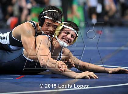 Thumbnail 2 in CIF SS Masters Wrestling Championships (Day 1) photogallery.