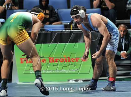 Thumbnail 2 in CIF SS Masters Wrestling Championships (Day 1) photogallery.