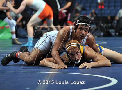 Thumbnail 3 in CIF SS Masters Wrestling Championships (Day 1) photogallery.