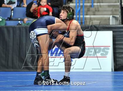 Thumbnail 1 in CIF SS Masters Wrestling Championships (Day 1) photogallery.