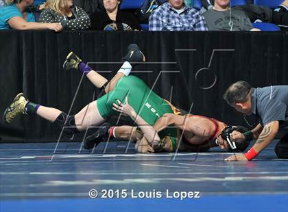 Thumbnail 3 in CIF SS Masters Wrestling Championships (Day 1) photogallery.