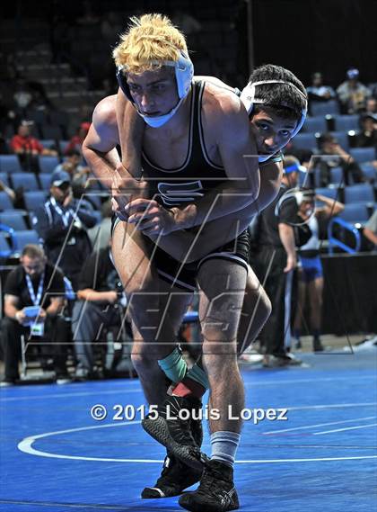 Thumbnail 2 in CIF SS Masters Wrestling Championships (Day 1) photogallery.