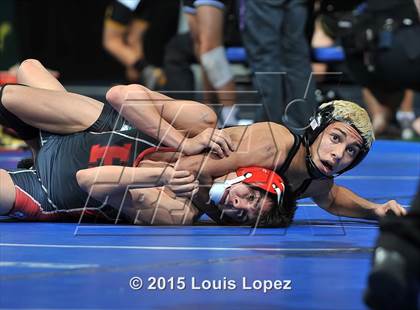 Thumbnail 2 in CIF SS Masters Wrestling Championships (Day 1) photogallery.