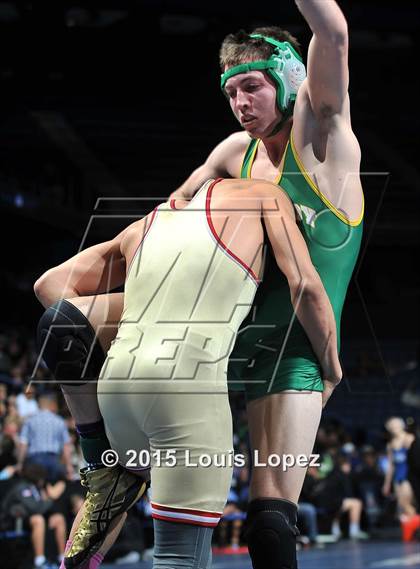 Thumbnail 3 in CIF SS Masters Wrestling Championships (Day 1) photogallery.