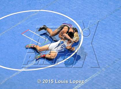 Thumbnail 3 in CIF SS Masters Wrestling Championships (Day 1) photogallery.