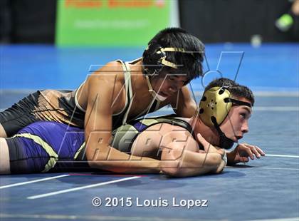 Thumbnail 2 in CIF SS Masters Wrestling Championships (Day 1) photogallery.