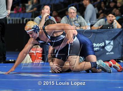 Thumbnail 1 in CIF SS Masters Wrestling Championships (Day 1) photogallery.