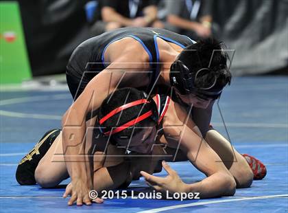 Thumbnail 2 in CIF SS Masters Wrestling Championships (Day 1) photogallery.