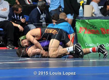 Thumbnail 1 in CIF SS Masters Wrestling Championships (Day 1) photogallery.
