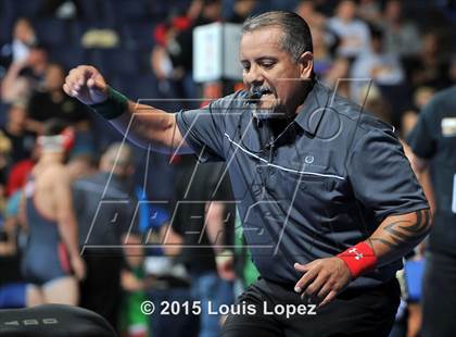 Thumbnail 1 in CIF SS Masters Wrestling Championships (Day 1) photogallery.