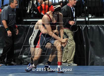 Thumbnail 1 in CIF SS Masters Wrestling Championships (Day 1) photogallery.