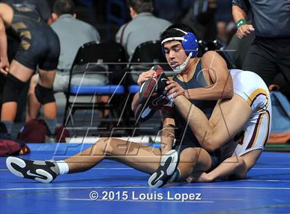 Thumbnail 3 in CIF SS Masters Wrestling Championships (Day 1) photogallery.