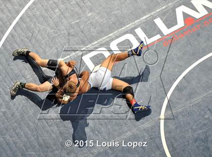 Thumbnail 3 in CIF SS Masters Wrestling Championships (Day 1) photogallery.