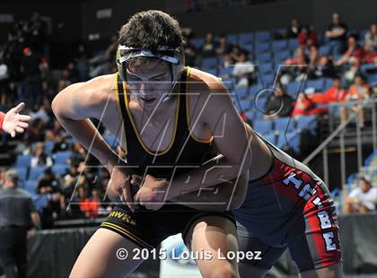 Thumbnail 3 in CIF SS Masters Wrestling Championships (Day 1) photogallery.