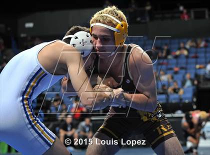Thumbnail 2 in CIF SS Masters Wrestling Championships (Day 1) photogallery.