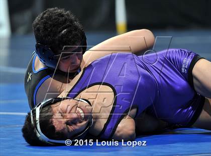 Thumbnail 2 in CIF SS Masters Wrestling Championships (Day 1) photogallery.