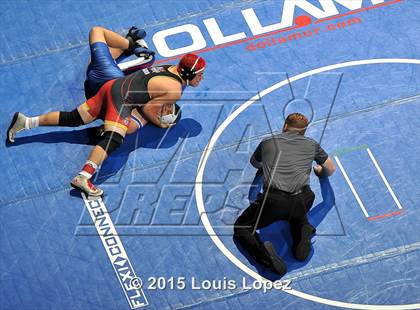 Thumbnail 2 in CIF SS Masters Wrestling Championships (Day 1) photogallery.