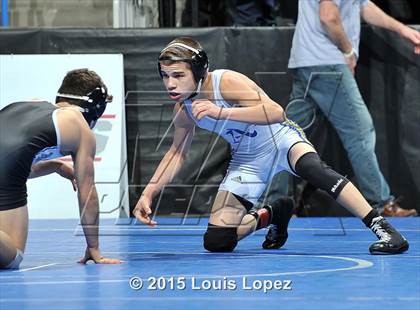 Thumbnail 1 in CIF SS Masters Wrestling Championships (Day 1) photogallery.