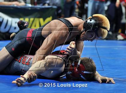 Thumbnail 2 in CIF SS Masters Wrestling Championships (Day 1) photogallery.