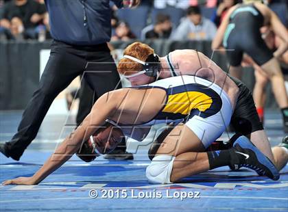 Thumbnail 2 in CIF SS Masters Wrestling Championships (Day 1) photogallery.