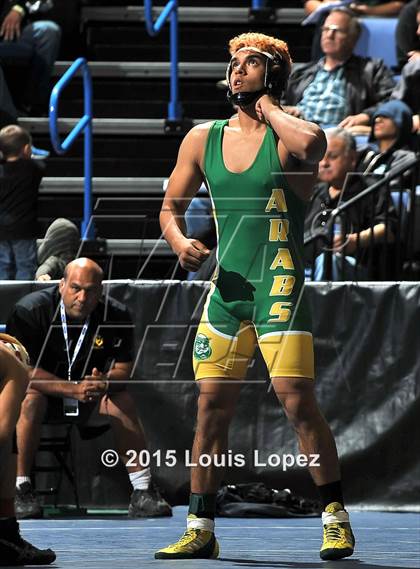 Thumbnail 3 in CIF SS Masters Wrestling Championships (Day 1) photogallery.