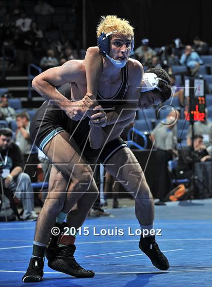Thumbnail 1 in CIF SS Masters Wrestling Championships (Day 1) photogallery.