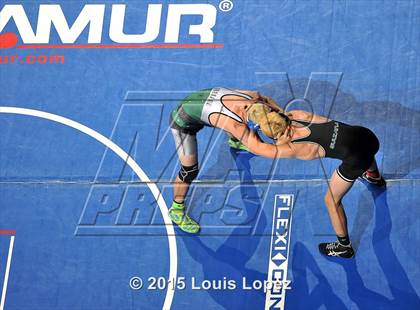 Thumbnail 3 in CIF SS Masters Wrestling Championships (Day 1) photogallery.