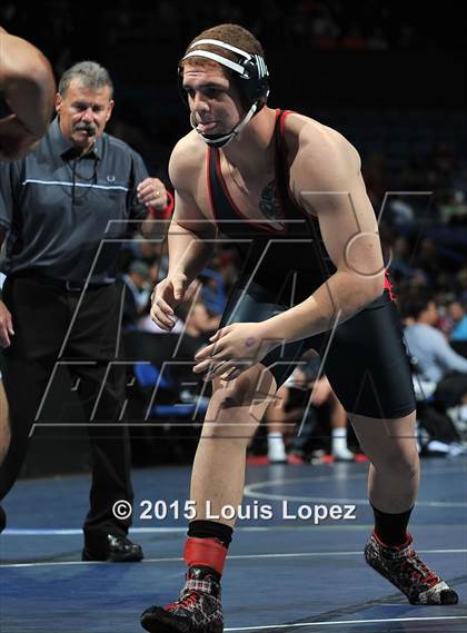 Thumbnail 3 in CIF SS Masters Wrestling Championships (Day 1) photogallery.
